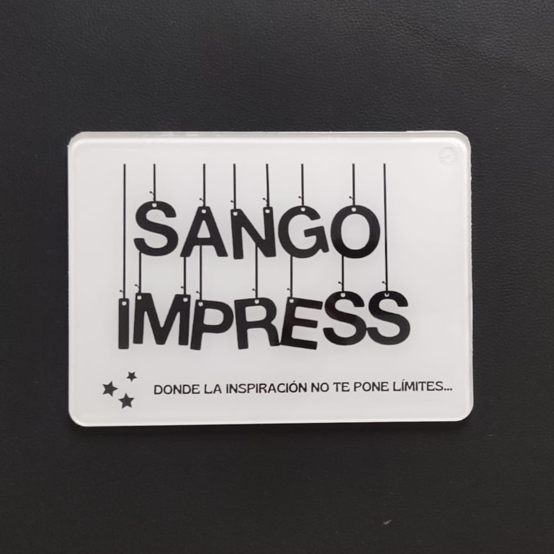 SANGOIMPRESS Acrílico con Tu Foto Favorita y soporte incluido