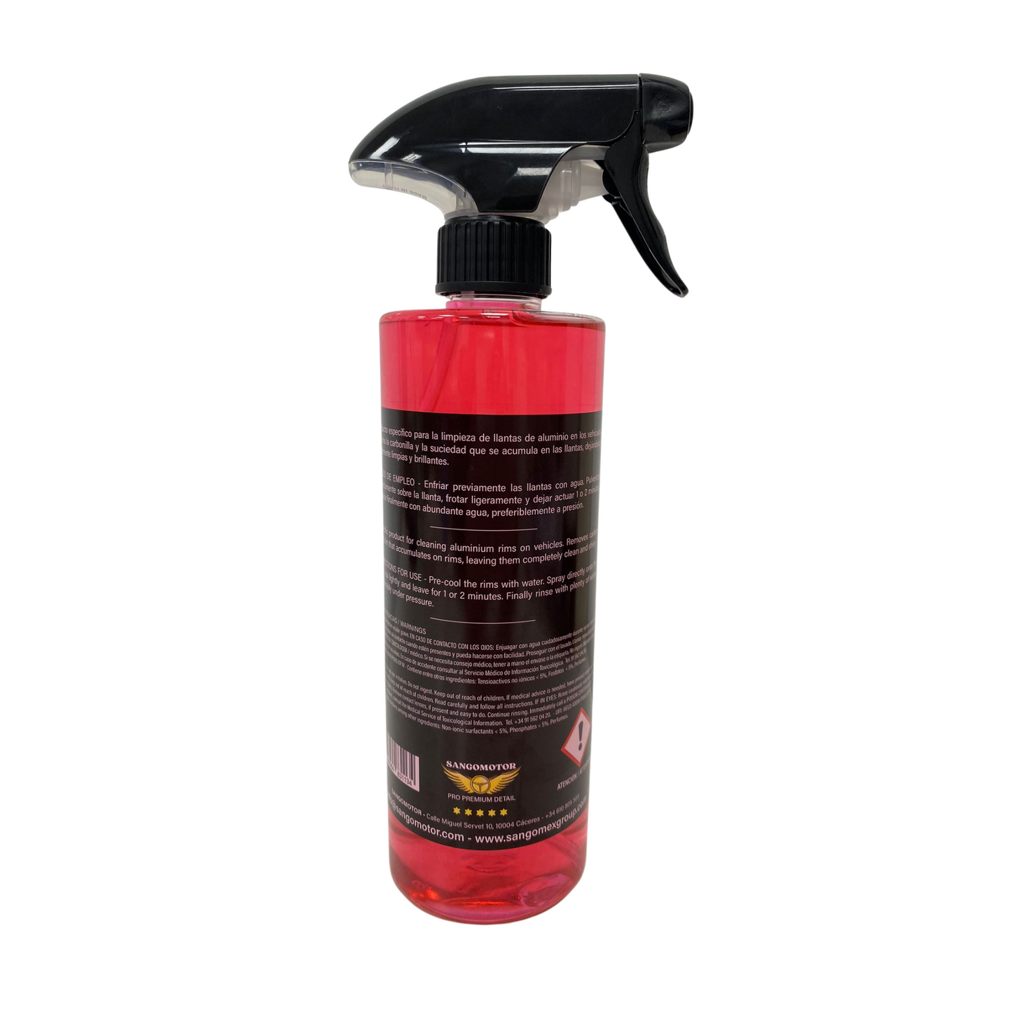 Limpiallantas Profesional Detailing | Desengrasante Potente para Llantas y Rines | Eliminación de Mugre, Polvo de Freno y Grasa | Apto para Aluminio, Acero y Aleaciones