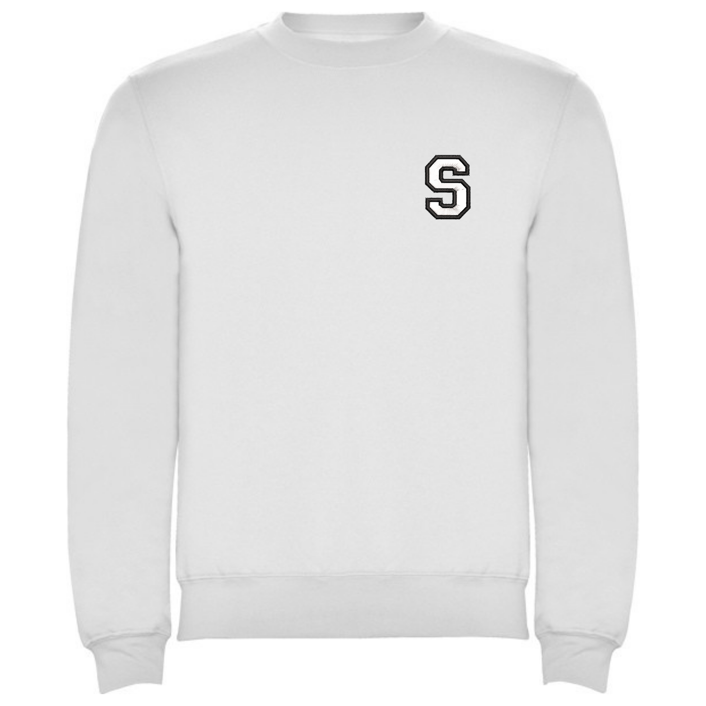 Sudadera Inicial Personalizada a Gusto, Color de Hilos etc