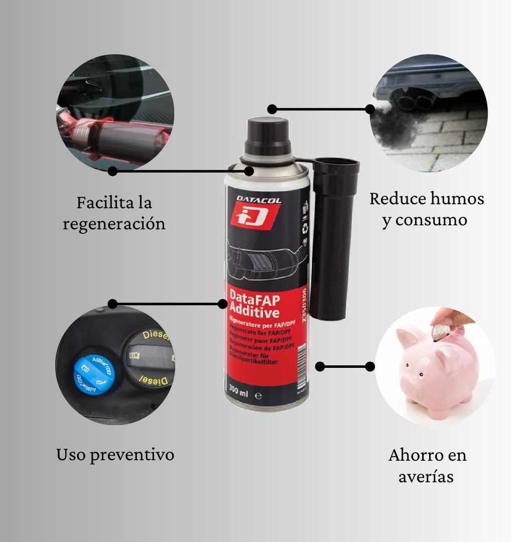 Regenerador de filtros FAP y DPF DATAFAP ADDITIVE