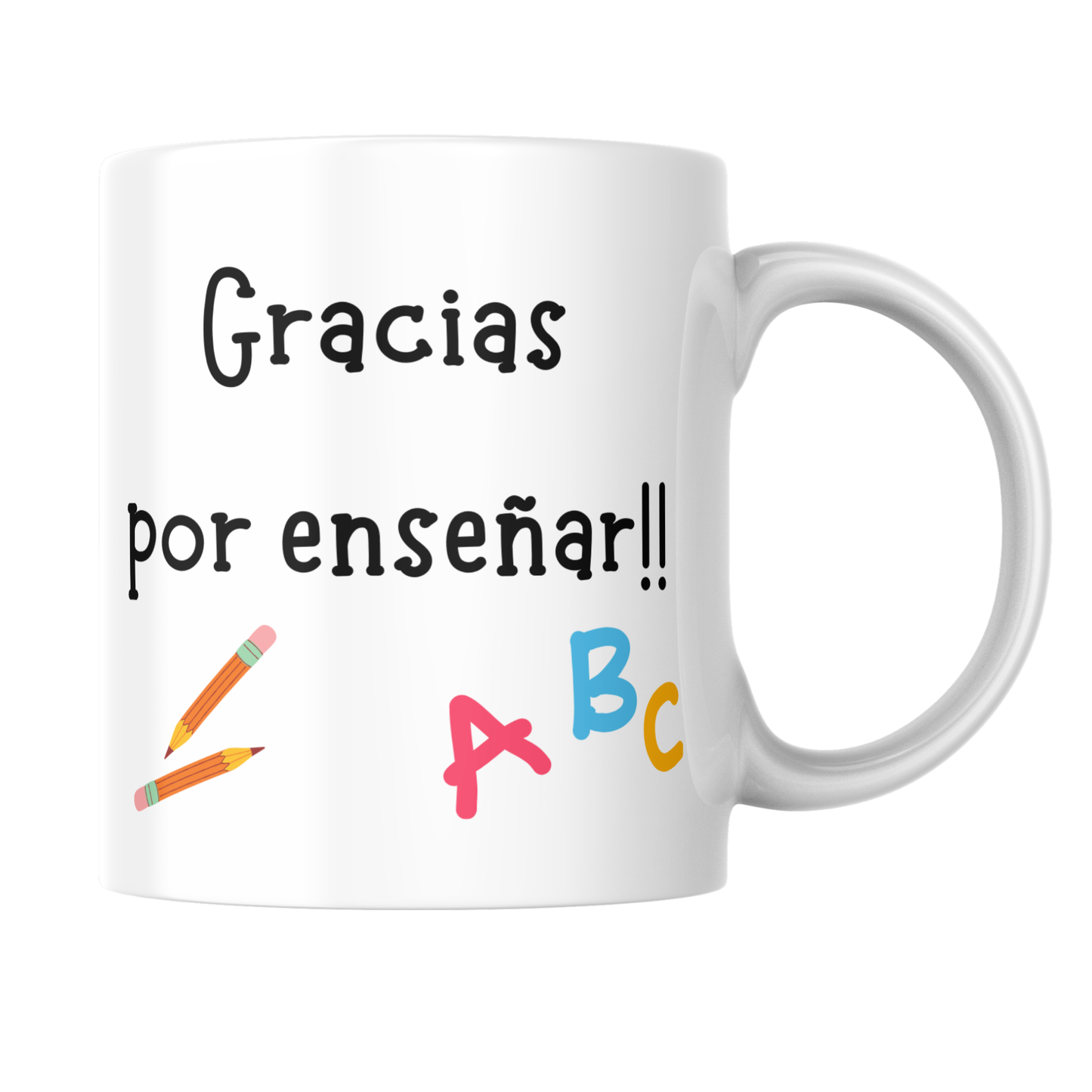 Tazas Personalizadas con Nombre – Mejor Maestro, Maestra, Profesor o Profesora
