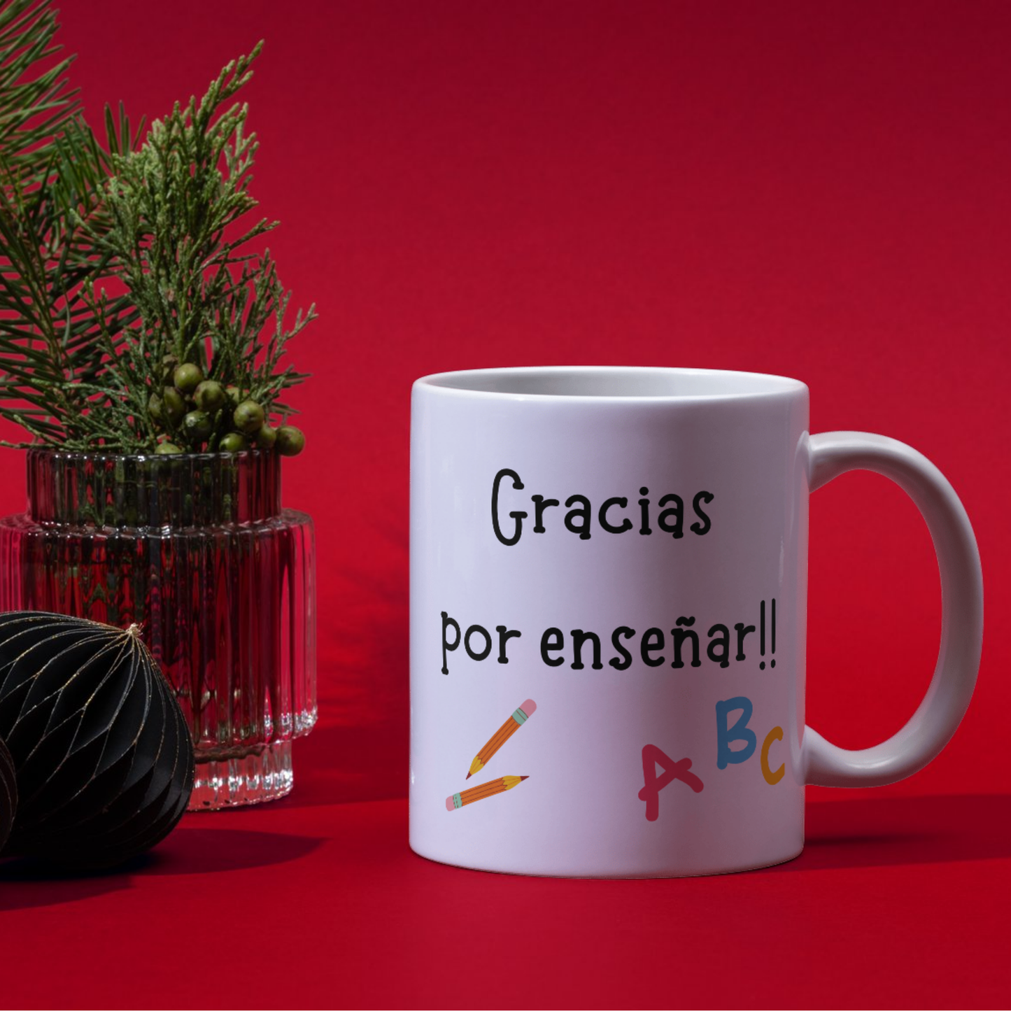 Tazas Personalizadas con Nombre – Mejor Maestro, Maestra, Profesor o Profesora