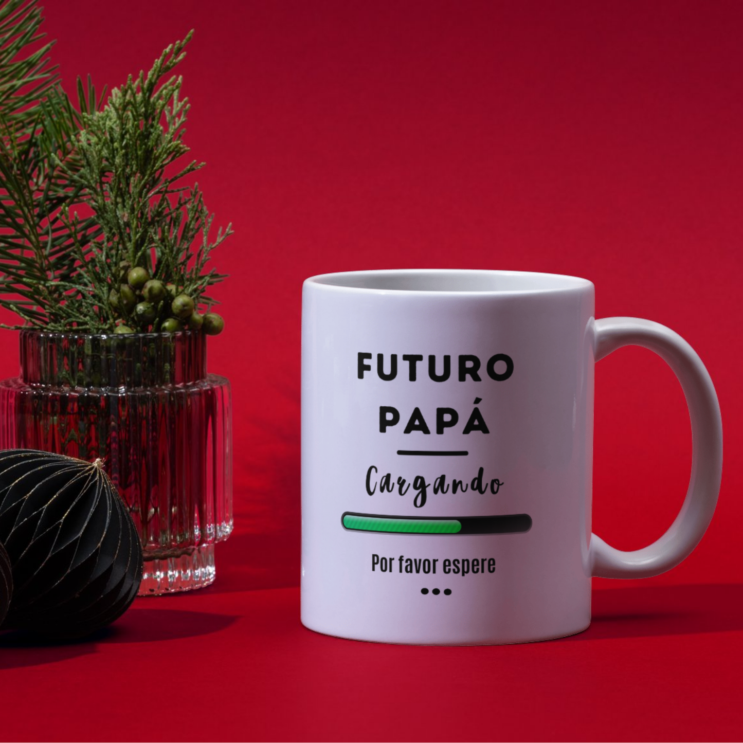Taza Personalizada para Papá – Regalo Especial para el Día del padre. Futuro papá