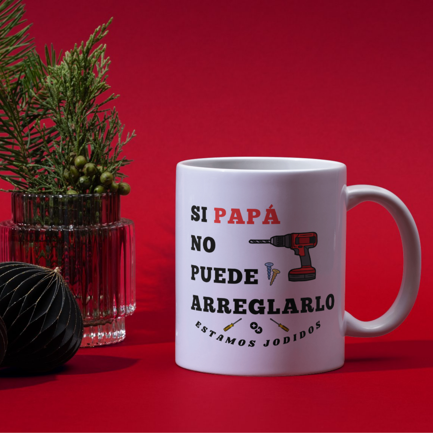 Taza peronsalizada para papá. Regalo original para tu padre.