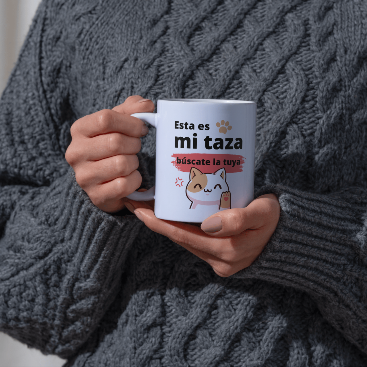 Taza Personalizada “Esta es Mi Taza” – Divertida y Original