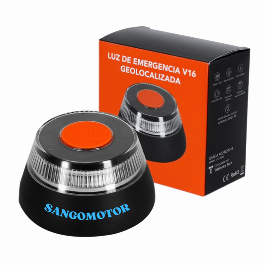 Baliza V16 Geolocalizada Luz de Emergencia