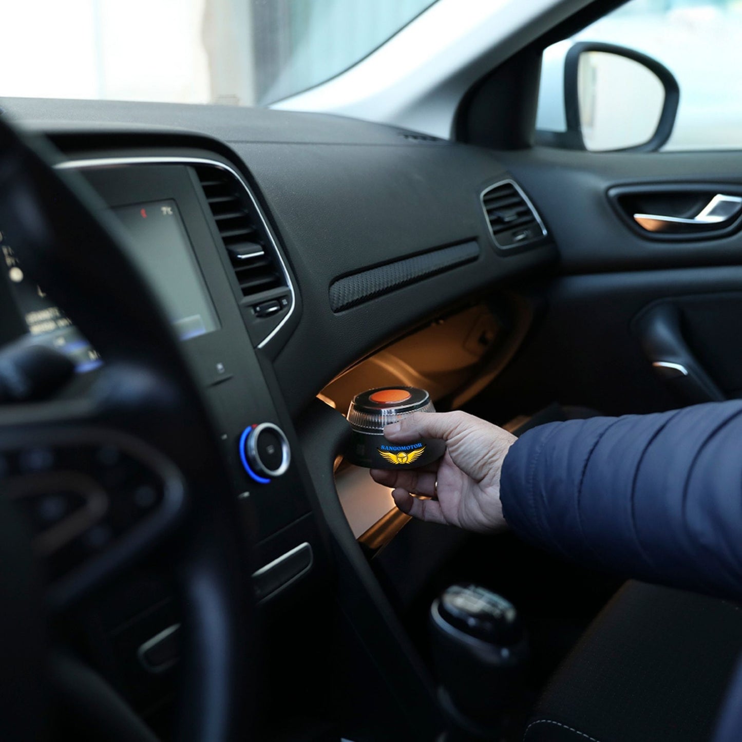 Baliza V16 Geolocalizada Luz de Emergencia