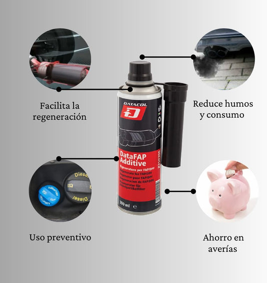 Regenerador de filtros FAP y DPF DATAFAP ADDITIVE