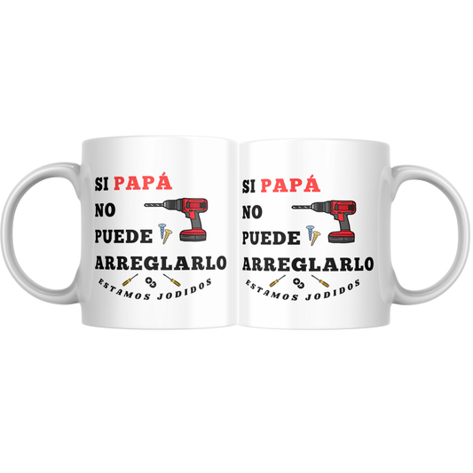 Taza peronsalizada para papá. Regalo original para tu padre.