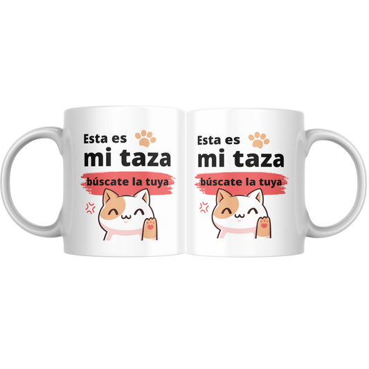 Taza Personalizada “Esta es Mi Taza” – Divertida y Original