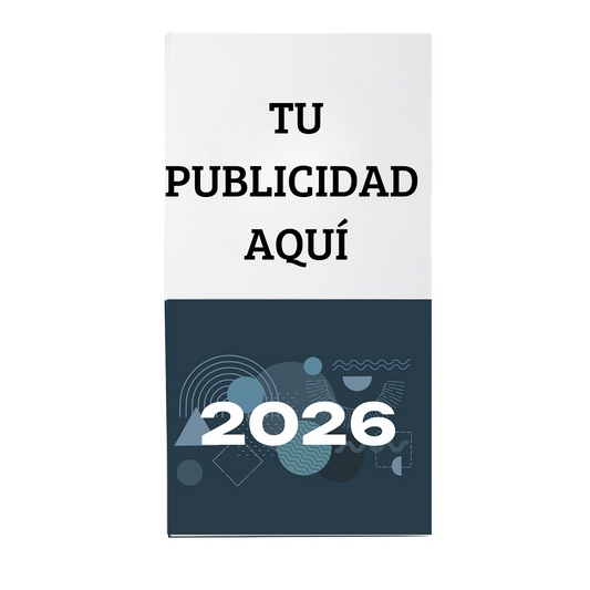 Calendario Imán 2026 Personalizado, Calendario de nevera 2026. 1, 10, 25, 50, 100 UNIDADES