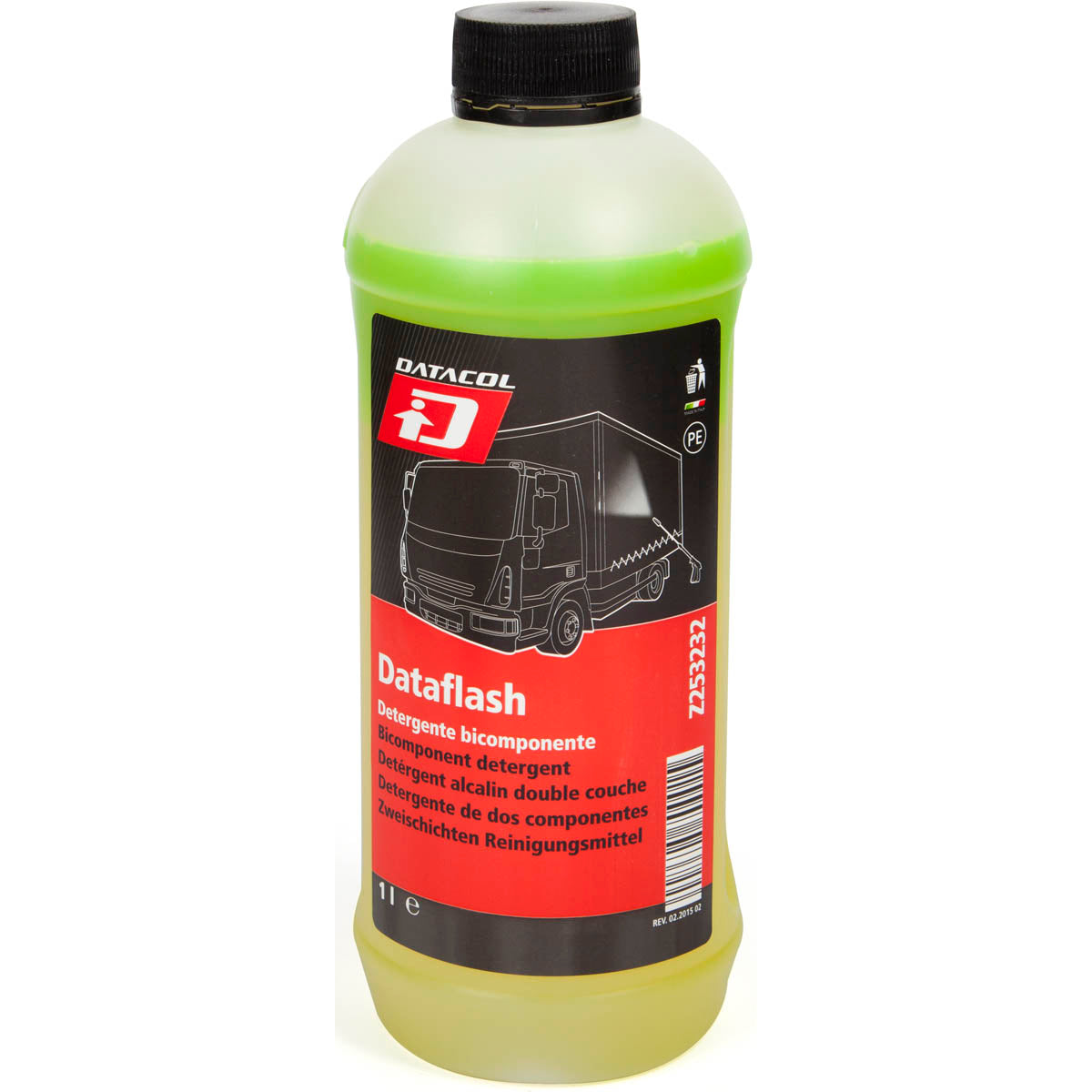 DATAFLASH Detergente Bicomponente Alcalino CONCENTRADO 1L Datacol