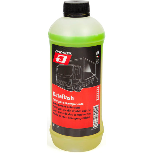 DATAFLASH Detergente Bicomponente Alcalino CONCENTRADO 1L Datacol