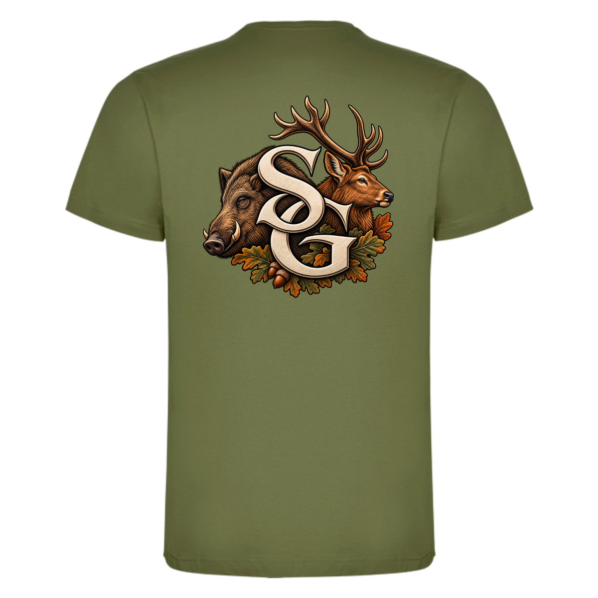 Camiseta de Caza y Pesca Personalizada | SANGOIMPRESS