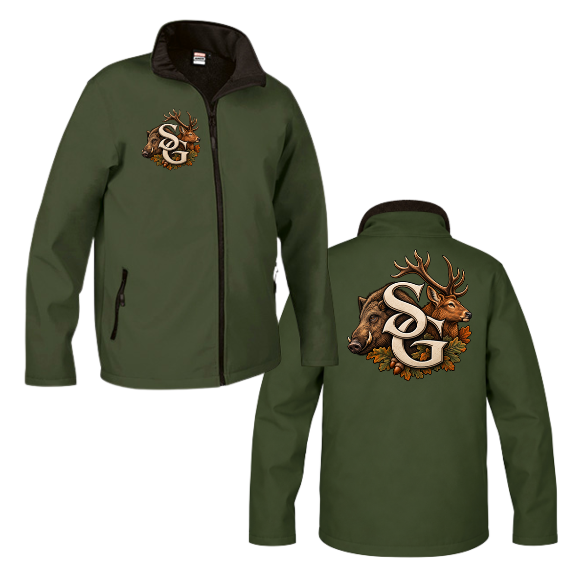 Chaqueta Softshell Personalizada para Caza, Pesca y Campo | SANGOIMPRESS